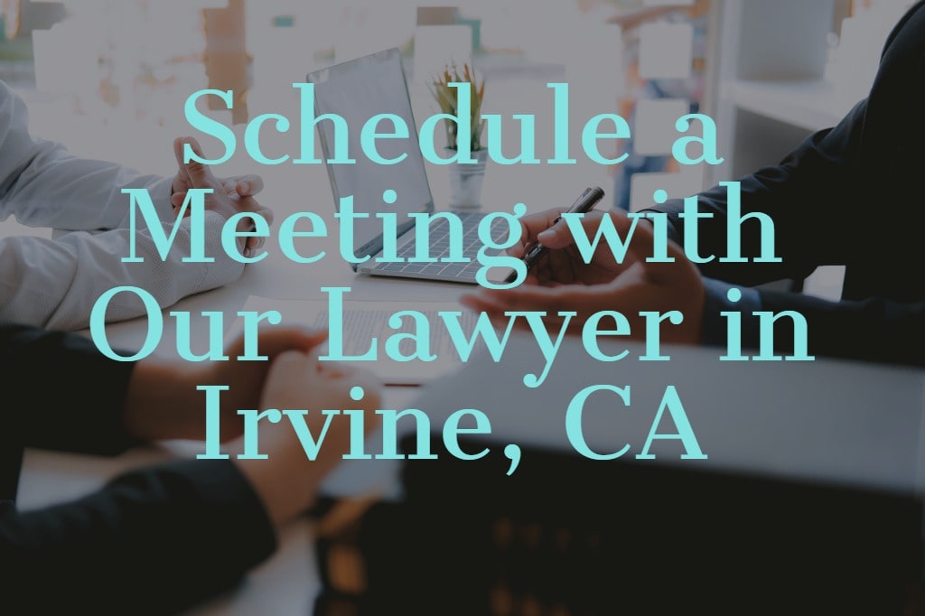 Meeting with Our Lawyers in Irvine